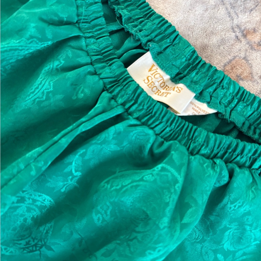 Victoria's Secret Teal Satin Skirt